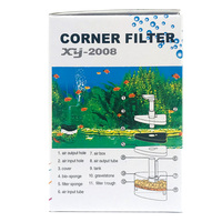 Xinyou Aquarium Petit Coin Éponge Filtre pour Fish Tank XY-2008