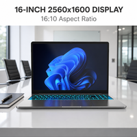 Modèle 16 pouces avec processeur Intel Ultra 5 125H, 24 Go de mémoire LPDDR5 et une résolution de 2560*1600, un ordinateur portable orienté vers les professionnels