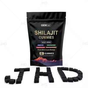 OEM Nhà máy cung cấp tùy chỉnh chế độ ăn uống bổ sung Himalaya shilajit Gummies 85 + Khoáng chất tinh khiết shilajit Gummies hỗ trợ năng lượng - Product Image 5