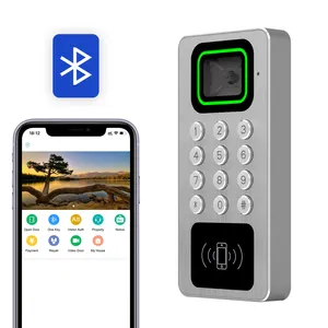 IP66 Password QR Code Reader NFC IC Card Reader APP Remote Dynamic QR Code Door Access Controller