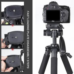 High Quality Max Load 5KG <strong>Heavy</strong> <strong>Duty</strong> Adjustable Tall Video Camera Stand DSLR <strong>Tripod</strong> for Phone / Projector - Product Image 6