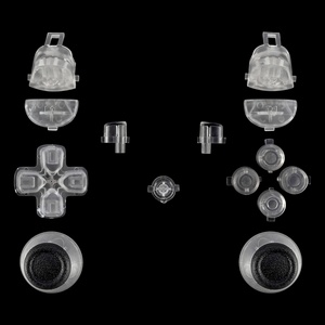 EXtremeRate Matt Red 14in1 Button Kits Compatible With <b>PS4</b> Gen2 <b>Controller</b> - Product Image 2