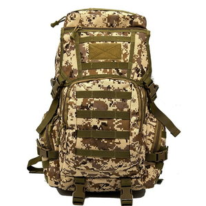 Sac à dos multifonctionnel DFB050 50L kaki pour sports de plein air, camping, avec partie supérieure en daim imperméable, populaire pour les voyages et le rangement alimentaire - Product Image 6