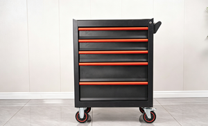 Chariot d'atelier portable en acier avec 5 tiroirs pour <span class=keywords><strong>garage</strong></span> et atelier, personnalisable OEM - Product Image 2