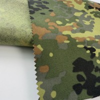 Tissu Ripstop Imprimé Camouflage 500D 100% Polyester Nylon Tissé IRR Robuste pour Bâche