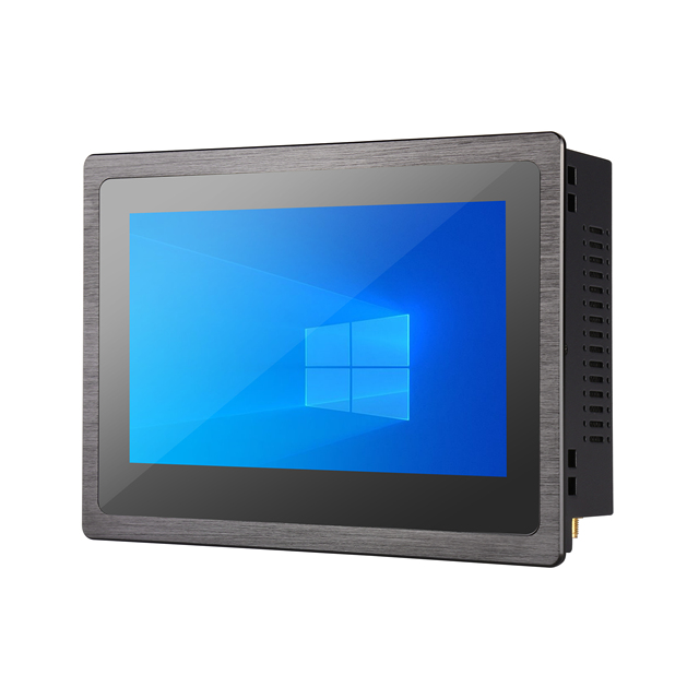 7 Inch Industrial Touch Screen Monitor USB HDMI VGA IP65 Waterproof Aluminum Bezel Sheet Metal Back Heat Dissipation CE