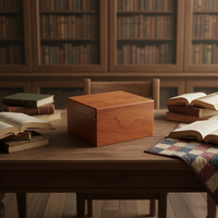 Grande boîte à thé en bois avec compartiments, fabriquée à la main, pour épices de cuisine et rangement de sacs