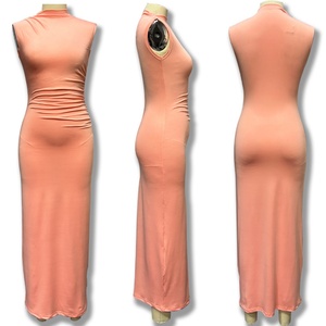 กระโปรงยาวทรงเอวสูงสำหรับฤดูใบไม้ผลิและฤดูร้อนรุ่นล่าสุด เสื้อผ้าลำลองสำหรับผู้หญิง สวมใส่ได้ทุกวัน แมทช์ได้กับทุกชุด ทันสมัยและสวมใส่สบาย - Product Image 4