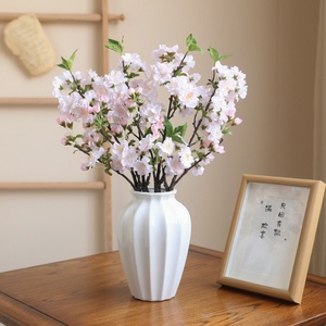 Flor de Cerezo Artificial de Tallo Único en Color Blanco y Rosa, Ideal para Bodas, Hogar, Navidad y Graduaciones - Product Image 5
