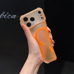 เคสโทรศัพท์มือถือแบบแม่เหล็กกันกระแทกสี่มุม ผิวสัมผัสนุ่มด้าน สำหรับ iPhone 18 17 16 15 14 Pro Max - Product Image 3