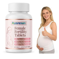 Ausreson OEM Produits à base de plantes naturelles Comprimés de fertilité pour femmes Suppléments de santé reproductive Comprimés de fertilité pour femmes enceintes
