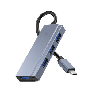 Adaptador USB C a 4 Puertos USB 3.0 para <span class=keywords><strong>Mac</strong></span> Pro, <span class=keywords><strong>iMac</strong></span>, iPad Pro, Chromebook, Pixelbook, Steam - Product Image 4