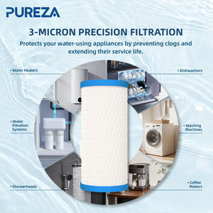 10x4.5 פחמן מסנן מים מחסניות cto כל מים הבית מסנן מסנן מים הביתה תואם fxhtc CB-BB-10 EP-BB - Product Image 3