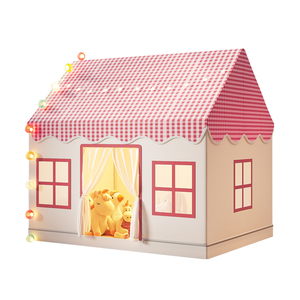 Tienda de juegos infantil <span class=keywords><strong>con</strong></span> <span class=keywords><strong>techo</strong></span> de castillo, casa de juegos, regalos para niños, corralito para bebés, tienda de juguetes - Product Image 1