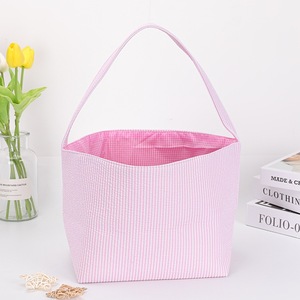 Bolsa de Lona Personalizada al por Mayor para Niños, Cestas Decorativas de Pascua, Cubo para la <span class=keywords><strong>Caza</strong></span> de Huevos con Monograma para Ocasiones de Diwali - Product Image 5