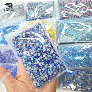 Hotfix Rhinestone Fix Hat T-shirt non plat Jeans Transfert personnalisé avec strass lâches à dos plat - Product Image 2