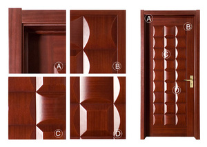 Plat Nature Conceptions de Porte Principale En Bois de Teck Et Bois Chambre Porte - Product Image 4