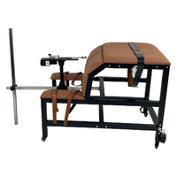 Banc d'entraînement BDSM, Tabouret à genoux, Équipement de retenue, Meuble de punition, Machine sexuelle optionnelle, Chaise de bondage