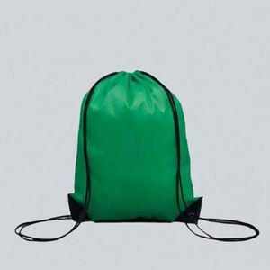 กระเป๋าเป้สะพายหลังแบบมีเชือกผูก ทำจากไนลอนรีไซเคิล 210d กันน้ำ โพลีเอสเตอร์ พิมพ์โลโก้ได้ตามต้องการ เหมาะสำหรับใส่ของขวัญ - Product Image 2