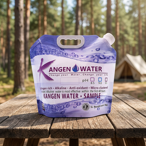 Bolsa de agua con boquilla superior de 5L de gran capacidad, libre de BPA y apta para alimentos. - Product Image 1