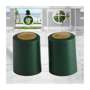 Tampa de Plástico Reciclável com Encolhimento Térmico em PVC para Selagem de Garrafas de Vinho, Não Reutilizável, Preço de Fábrica com Abas de Abertura - Product Image 3