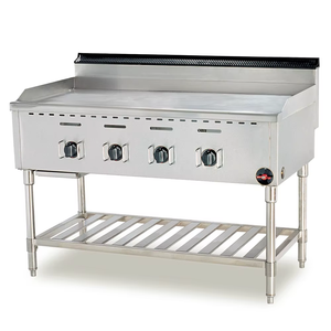 Restaurante <span class=keywords><strong>profesional</strong></span> <span class=keywords><strong>Cocina</strong></span> industrial <span class=keywords><strong>Plancha</strong></span> de <span class=keywords><strong>gas</strong></span> sin humo 1/2 Acero inoxidable antiadherente ranurado - Product Image 2