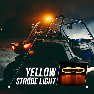Feux de chasse à LED à 5 fonctions avec conception de trou d'aération, corps en aluminium, 5 modes, feu de freinage rouge, feu arrière, feu de conduite pour UTV ATV - Product Image 5