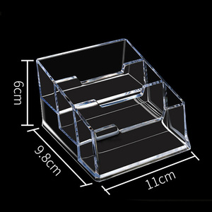 Bán Buôn Giá Thấp Giá Rẻ Nhựa Thẻ Kinh Doanh Lưu Trữ Hộp Văn Phòng Phẩm Tên Thẻ Trường Hợp Máy Tính Để Bàn - Product Image 4