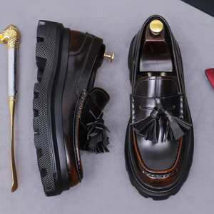Chaussures en cuir de luxe pour hommes 2025 : Mocassins de bureau, chaussures de conduite et chaussures de danse – Collection haut de gamme - Product Image 3