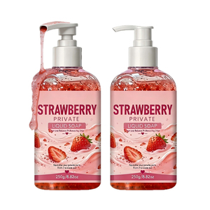Gel Doccia alla Fragola Idratante <span class=keywords><strong>e</strong></span> Nutriente per Tutti i Tipi di <span class=keywords><strong>Pelle</strong></span>, Ideale per <span class=keywords><strong>Pelle</strong></span> <span class=keywords><strong>Secca</strong></span> <span class=keywords><strong>e</strong></span> <span class=keywords><strong>Sensibile</strong></span> - Product Image 5