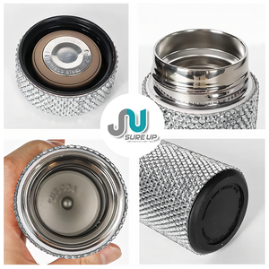 Juego de Termos Clásicos de Acero Inoxidable Sure - Bebedero Aislado de 500 ml con Rendimiento Térmico de Más de 24 Horas, Vaso Portátil - Product Image 3