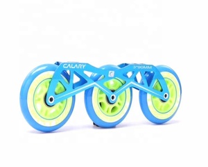 Junior <span class=keywords><strong>3</strong></span> big wheels regolabile urban speed aggressivo hard boot freestyle slalom patines <span class=keywords><strong>3</strong></span> Ruedas roller pattini in linea scarpe per - Product Image 6