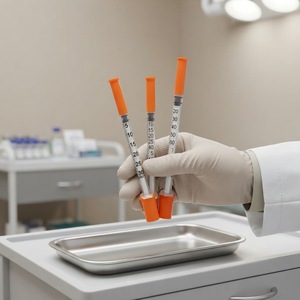 Seringues à insuline OHYON L275 <span class=keywords><strong>ultra</strong></span>-minces 29G 30G 31G 0,5 ml 1 ml jetables et stériles, injection sans douleur - Product Image 1