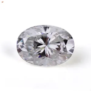 Zhengyong Jewelry GRA Certificate DEF Color Oval Cut White Moissanite Diamond Wholesale Price