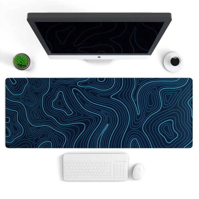 Custom Rubber Gaming Mouse Pad with Edging Packaging OEM/ODM Available Water Resistant Stock for Home Office