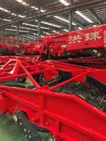 HONGZHU Nouvelle Moissonneuse-batteuse Standard en Acier pour Pommes de Terre, Riz et Maïs avec Pelle et Convoyeur pour une Productivité Élevée Garantie 1 An