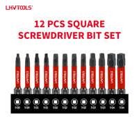Embouts de tournevis à entraînement carré LJ-18b 25/50mm S2 magnétiques pour perceuse automobile et industrielle – Vente en gros