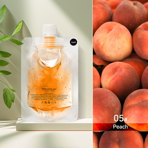 เบสลิปกลอสใสกึ่งสำเร็จรูป MLM ปรับแต่งได้, ลิปออยล์บำรุงริมฝีปากแบบซองตั้งได้, วัตถุดิบเครื่องสำอาง DIY ลิปกลอสเนื้อไม่เหนียว - Product Image 6