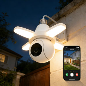 2026년형 300만 화소 구형 카메라, LED 조명, 양방향 오디오 통신 및 야간 투시 CMOS 센서 지원. - Product Image 5