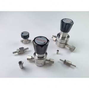 Regulador de presión de doble etapa para nitrógeno, oxígeno, acetileno, argón, Co2, regulador de <span class=keywords><strong>gas</strong></span> helio - Product Image 2