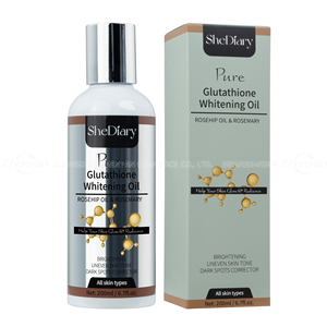 <span class=keywords><strong>Huile</strong></span> Éclaircissante Visage Hydratante et Illuminatrice pour la Peau, Soin Double Action au Glutathion, Niacinamide et CO2 - Product Image 1