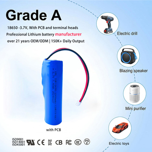 Аккумуляторная литий-ионная батарея 18650 3.7V 2600mAh для электроинструментов и осветительных приборов, заводская поставка (MSDS) - Product Image 1
