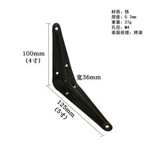 Meuble mural en acier inoxydable, <span class=keywords><strong>Support</strong></span> à Angle droit solide, <span class=keywords><strong>Support</strong></span> d'étagère métallique à Angle fixe - Product Image 5