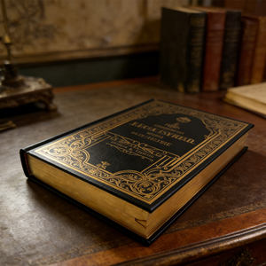 Servicio de Impresión de Libros de Tapa Dura con Estampado en Relieve, Impresión de Novelas de Tapa Dura con Bordes Dorados - Product Image 5