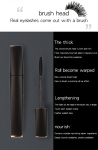 Nouveau noir allongement <span class=keywords><strong>Mascara</strong></span> crème Curling fibre épaisse volumateur étanche Volume végétalien marque privée cils <span class=keywords><strong>Mascara</strong></span> maquillage - Product Image 6