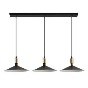 New Personalized minimalist hanging line living room corridor chandelier design iron restaurant bar pendant light Lamp