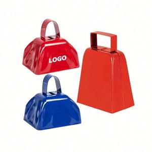 Campana Metálica de 3 Pulgadas con Asa - Campana de Mano para Eventos Deportivos, Fiestas, Bodas, Regalos Promocionales - Product Image 1