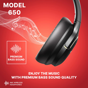 Auriculares Inalámbricos KYPTEC 650 ANC con Cancelación Activa de Ruido, Carga Rápida y Conexión Bluetooth Estable - Product Image 6