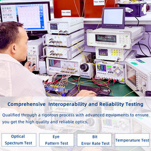 جهاز إرسال واستقبال SFP28 بسرعة 25 جيجابت، أحادي أو متعدد الأنماط، ألياف مزدوجة، موصل LC مزدوج، DDM، 850 نانومتر، 1310 نانومتر، 150م، 300م، 10كم، 40كم، متوافق مع سيسكو وهواوي وZTE - Product Image 5