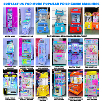 JISUN 20 Clip Machine, machine de jeu d'arcade à monnayeur personnalisée de haute qualité, vente en gros d'usine